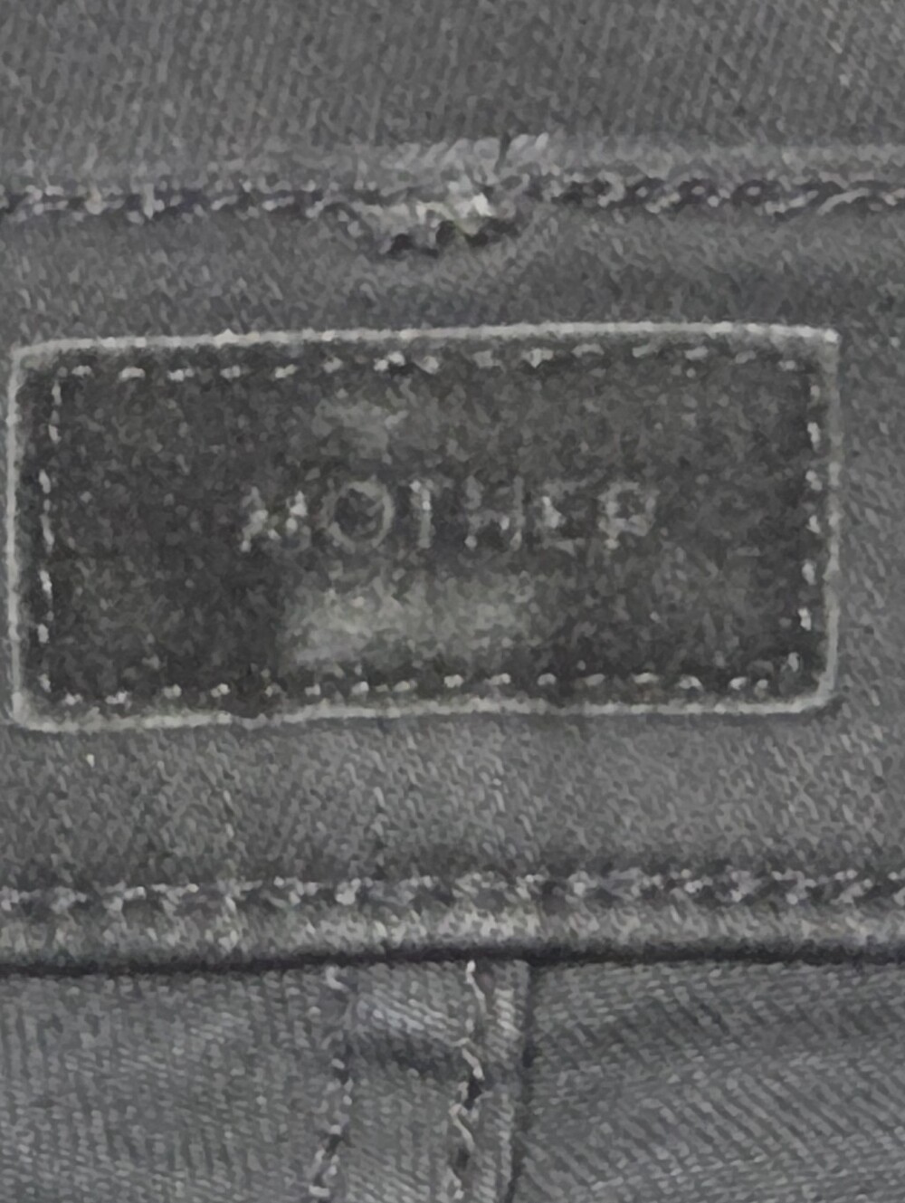 Mother The Hustler Ankle Fray Jeans Not Guilty Size 26 - Picture 8 of 11
